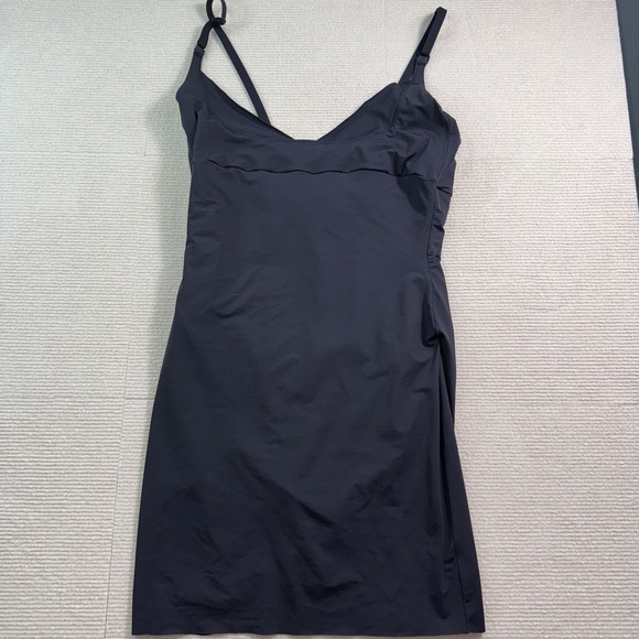 2-Maidenform Shapewear Slip Dress Tan/Black Bodysuit Stretch Multiway Strap XL - Picture 5 of 8